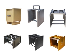 panier de fleurs métalliques 6 pouces Wafer nettoyage Wafer de silicium porte-cassette test panier d'emballage