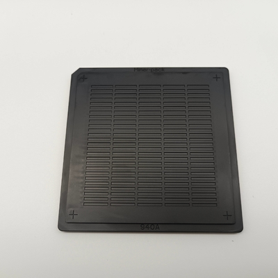 acheter La gaufrette meurent noir des puces de Tray For Micro IC de paquet de gaufre d'ESD de 4 pouces online manufacture