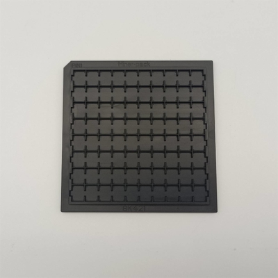 acheter Nettoyage général et ultrasonique noir de plateau de puce de paquet de gaufre de PC online manufacture