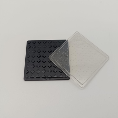 acheter Couvercle transparent de plateau de puce de paquet de gaufre de 2 pouces pp pour le stockage de transport online manufacture