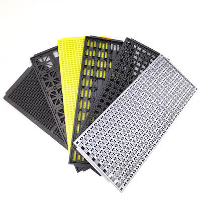 acheter Taille régulière Plateaux de transport antistatiques colorés Thermostable pour le composant IC fabrication en ligne