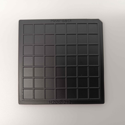 Un bon prix. ESD noir paquet de gaufre de 2 pouces pour la planéité ROHS des parties 0.2mm d'IC en ligne