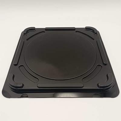 Un bon prix. Expéditeur simple de gaufrette de cadre en plastique noir matériel de picoseconde pour la protection en ligne