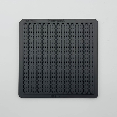 Un bon prix. Conception de la boîte à gaufres, protection ESD, plateaux à matrices nues pour les composants de puces de petite taille en ligne