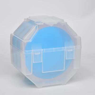 Un bon prix. Carton d'expédition transparent de gaufrette de 8 pouces en ligne