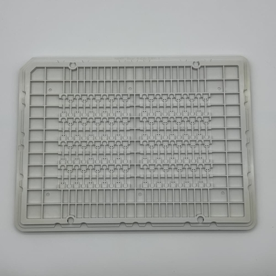 Un bon prix. Tabouret personnalisé flexible Tabouret de taille 25.7*6.4*0.41mm Tabouret à puces Blanc ABS Tabouret de chargement de puces semi-conducteurs en ligne