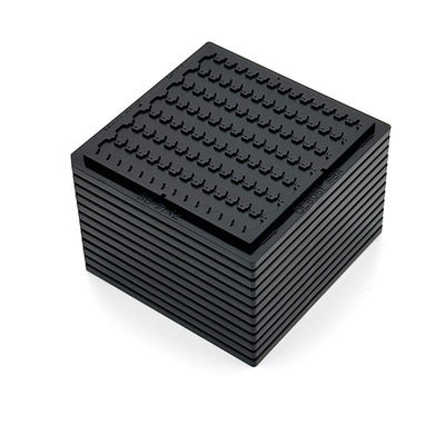 Un bon prix. 50.8*50.8*4.0mm Plateau antistatique à matrices nues pour le stockage des circuits intégrés en ligne