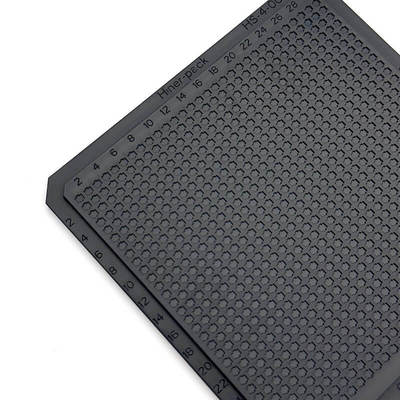 Un bon prix. Durable Carbon Reinforced Waffle Pack Tray with Flatness Less Than 0.3mm for Temperature 80°C~120°C en ligne
