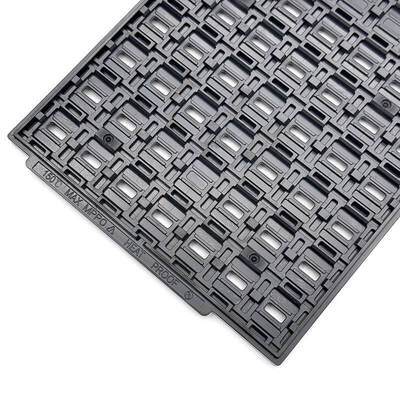 Un bon prix. Plateau JEDEC pour CI résistant à la chaleur de 150 °C en MPPO avec cavités personnalisables pour l'encapsulation de semi-conducteurs en ligne