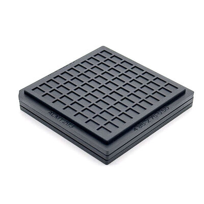 Un bon prix. Plateaux de croustilles gaufrés durables avec grilles uniformes pour le stockage sécurisé de circuits intégrés à pas fin en ligne