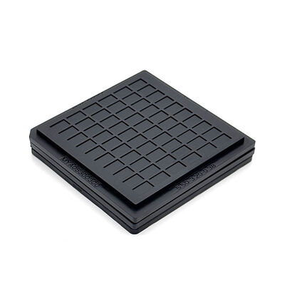 Un bon prix. Plateaux de plaquettes de gaufres réutilisables avec grilles uniformes pour la protection des circuits intégrés à pas fin en ligne
