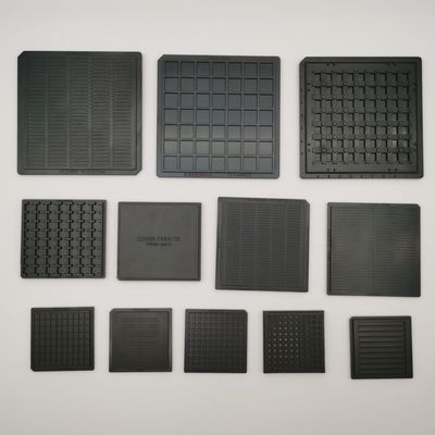 Un bon prix. Paquet noir Chip Trays de gaufre d'ABS en ligne