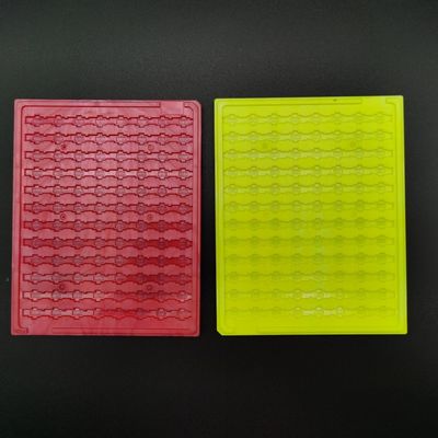 Un bon prix. Planéité colorée statique du plateau 0.4mm de transfert permanent d'ESD stockant les filtres optiques en ligne