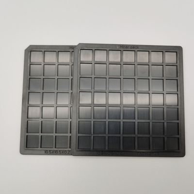 Un bon prix. ABS Standard Waffle Pack Plateaux à puces Résistance aux températures élevées Pour les petits composants en ligne