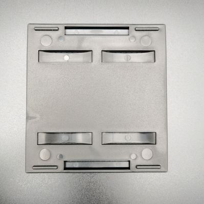 Un bon prix. Recyclable antistatique de gaufre de noir de 4 pouces de paquet d'agrafes va-et-vient de couvercles en ligne