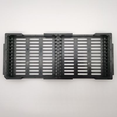 Un bon prix. Couleur antistatique en plastique de transport de noir d'ESD de plateaux de Matrix de connecteur en ligne