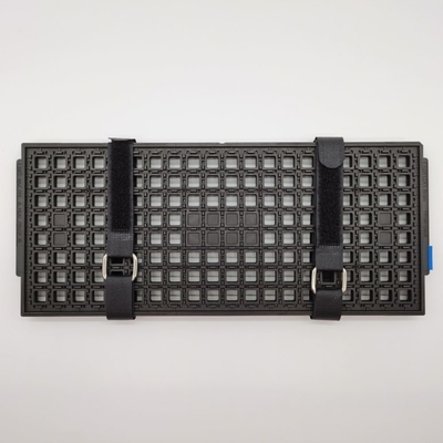 Boucle réutilisable en nylon noire de crochet de lien d'Esd pour le plateau de Jedec de grippage